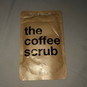 The coffee scrub